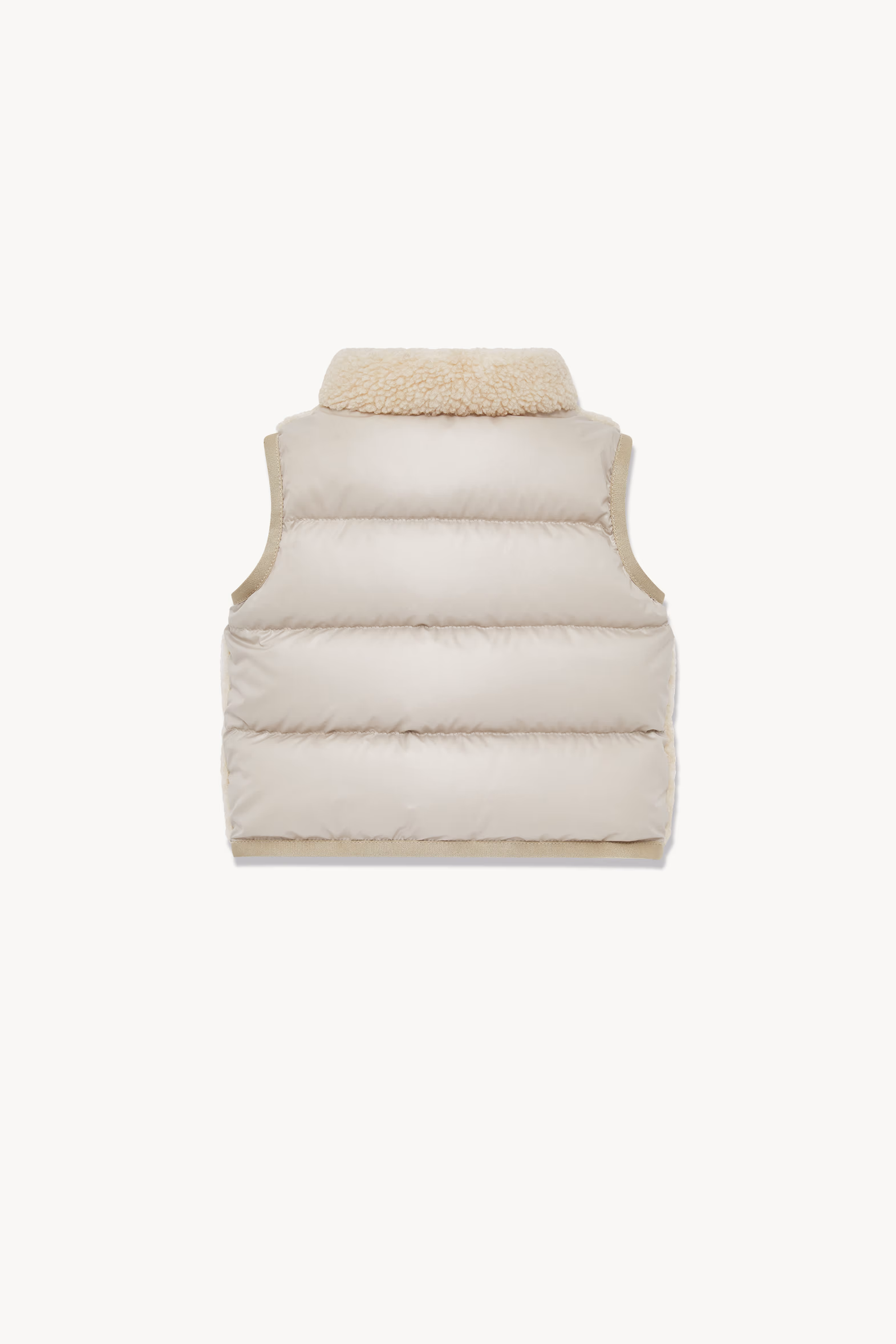 Ernst Teddy Down Vest Gender Neutral Light Beige Moncler 3